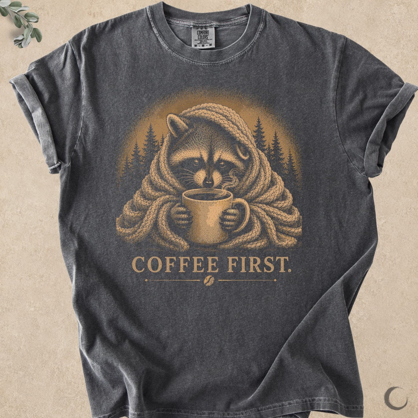 Coffee First Raccoon