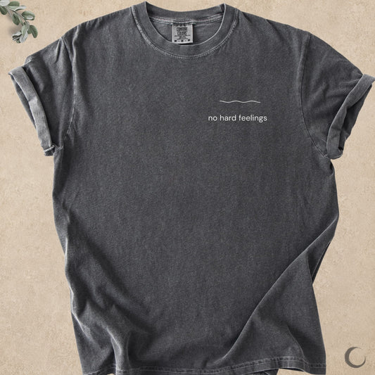 No Hard Feelings Left Chest Tee