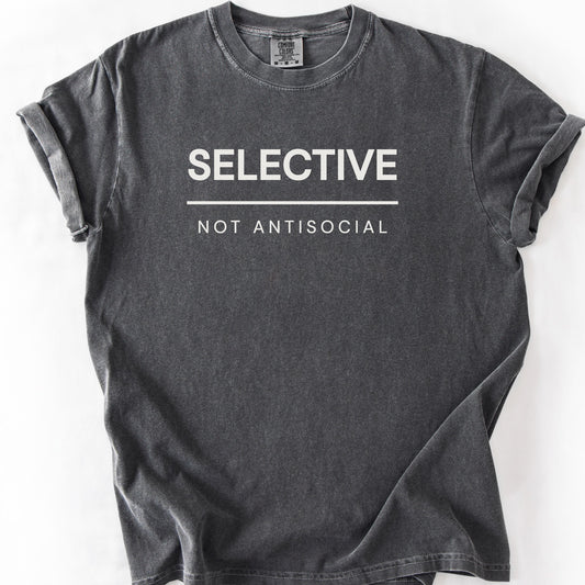 Selective Not Antisocial