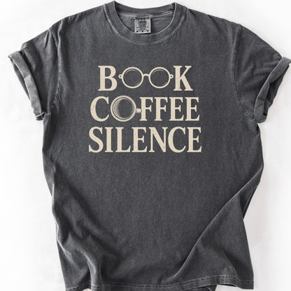 Book. Coffee. Silence.