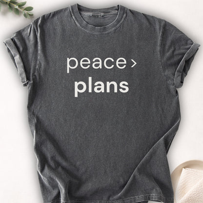 Peace Over Plans Tee
