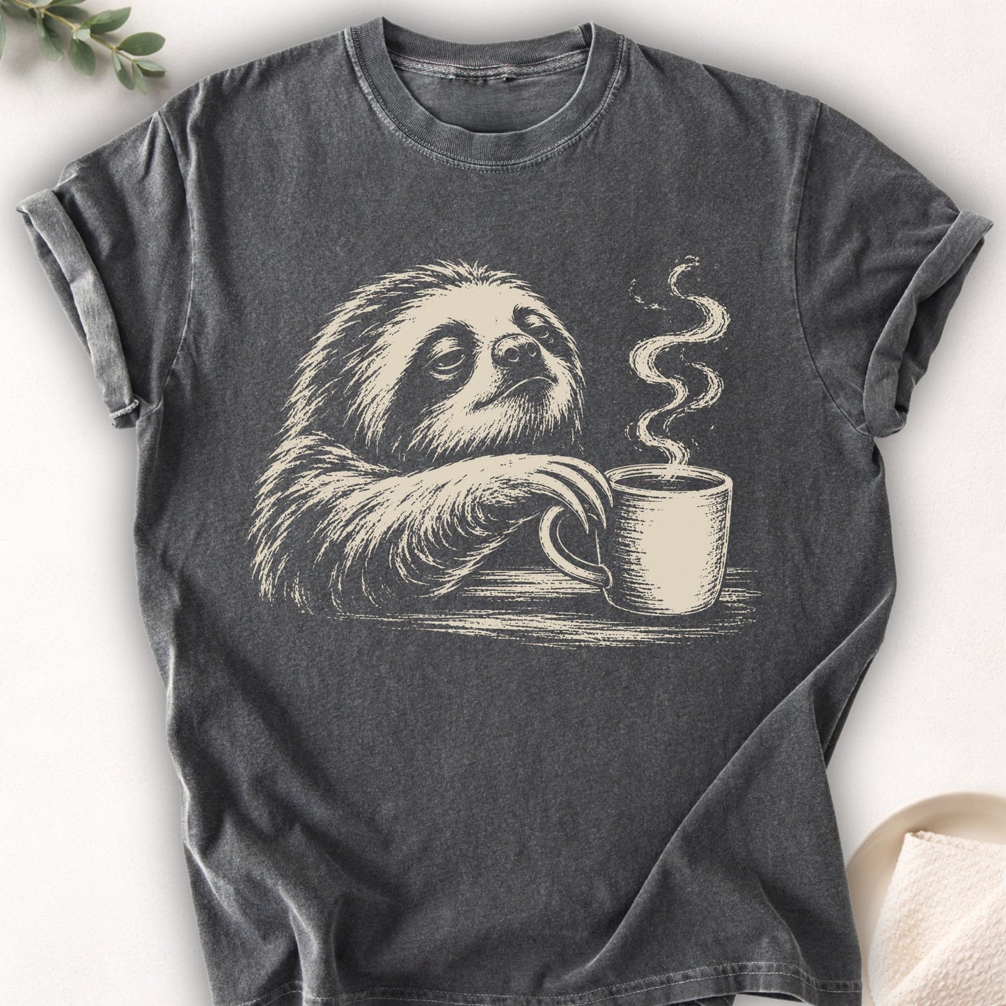 Slow Start Sloth Tee