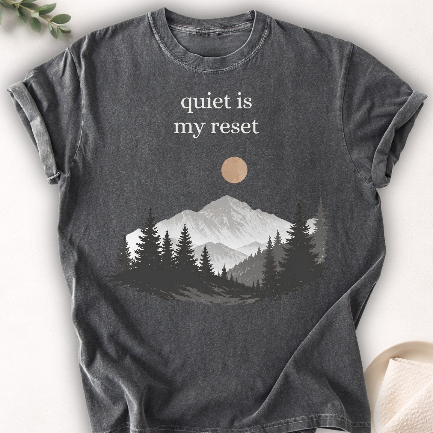 Quiet Is My Reset Tee