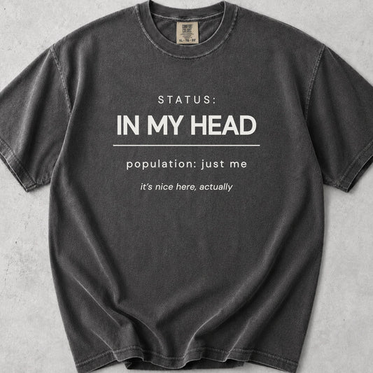 Status In My Head Tee