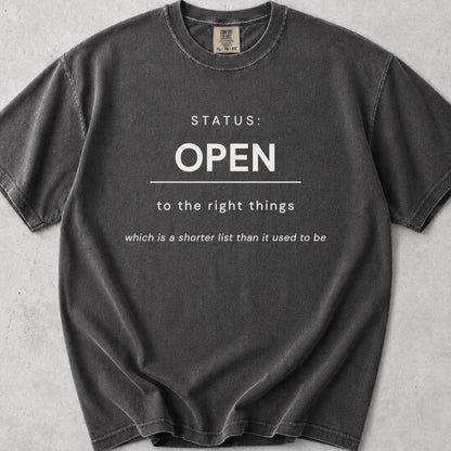 Status Open Tee