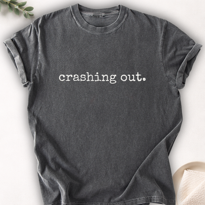 Crashing Out Minimal Tee