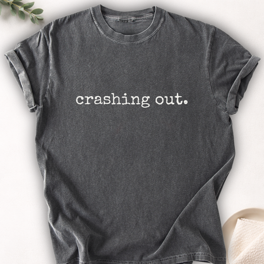 Crashing Out Minimal Tee