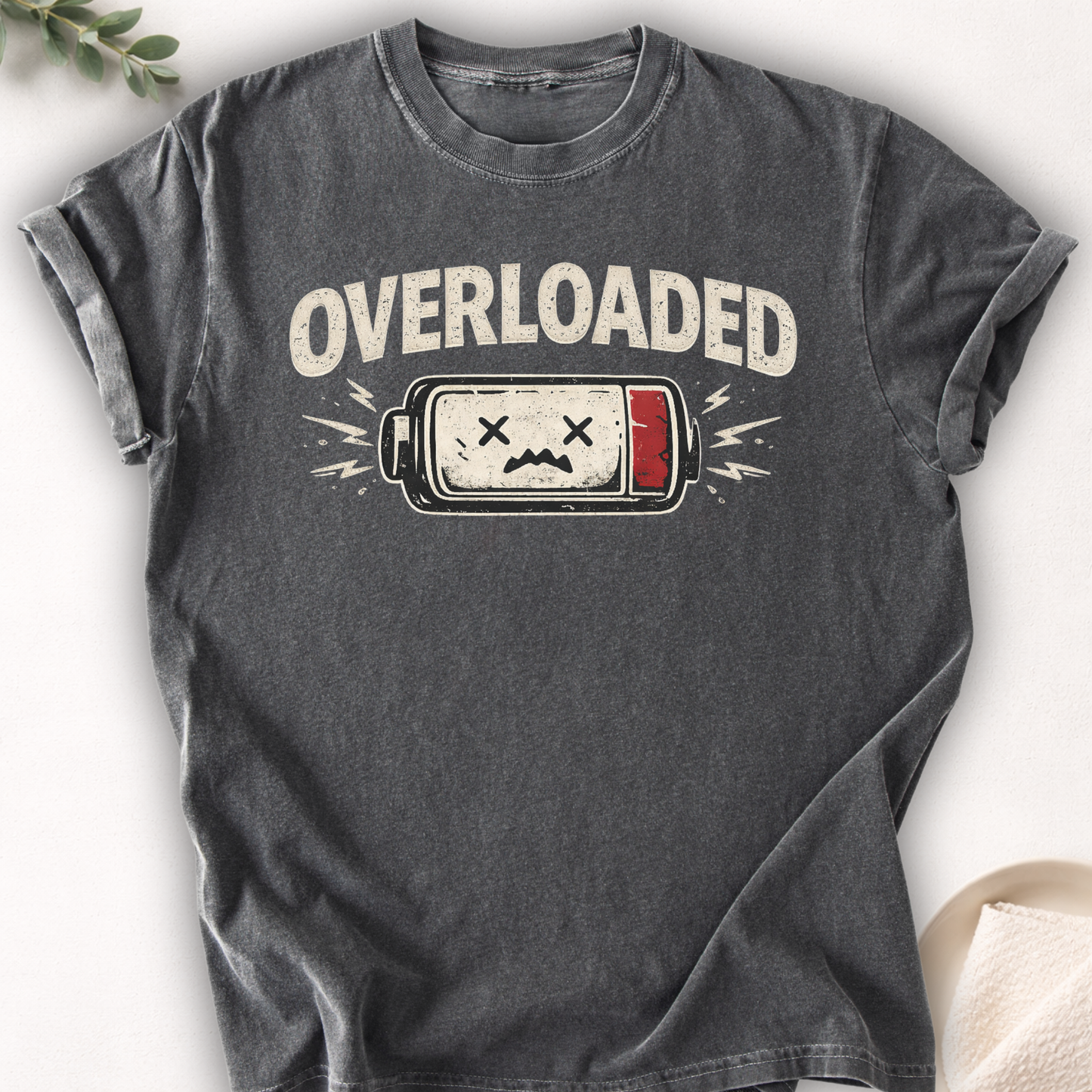 Overloaded Battery Tee