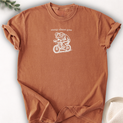 Energy Almost Gone Frog Tee