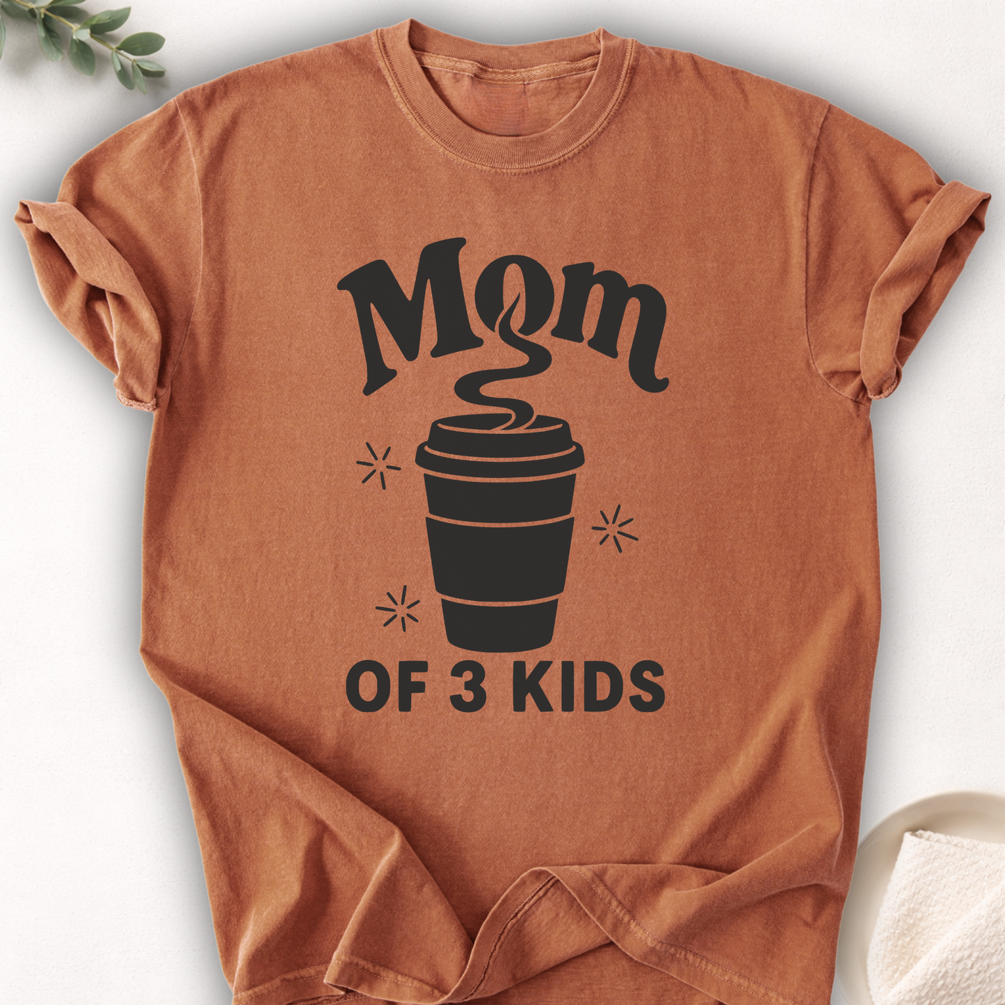 Mom of 3 Kids Tee